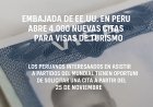 Embajada de EE. UU. en Perú habilita 4.000 nuevas citas para visas de turismo ante el Mundial 2026
