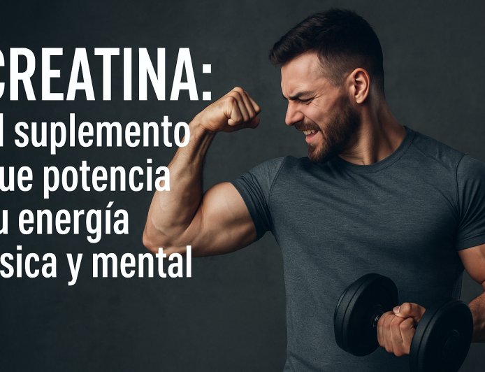 Creatina: el suplemento que potencia tu energía física y mental, según el psiconeuroinmunólogo Rafael Guzmán