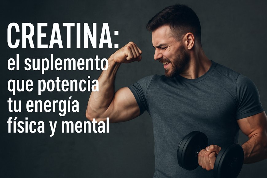 Creatina: el suplemento que potencia tu energía física y mental, según el psiconeuroinmunólogo Rafael Guzmán