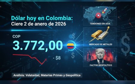 Dólar en Colombia: ¿Cómo cerró la primera jornada financiera de 2026?