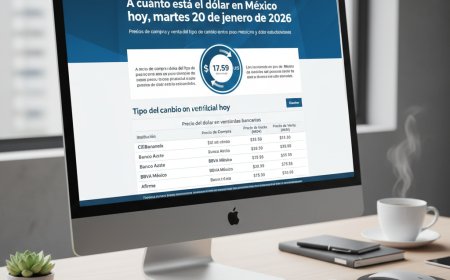 ¿A cuánto está el dólar en México hoy? Cotización del martes 20 de enero de 2026