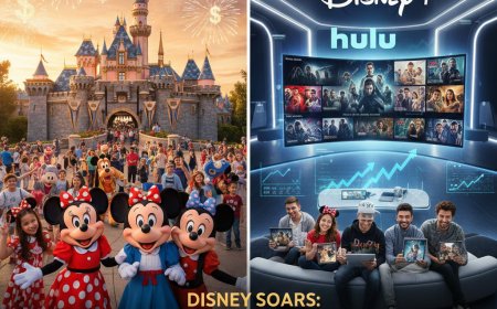 El "Efecto Disney": Parques y Streaming disparan los resultados del primer trimestre