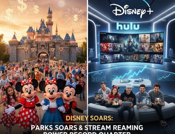 El "Efecto Disney": Parques y Streaming disparan los resultados del primer trimestre