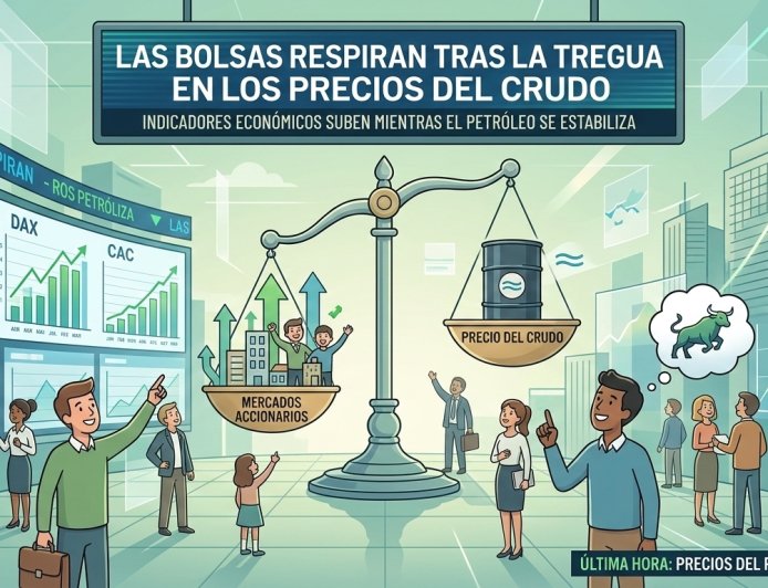 Calma en los parqués: Las bolsas respiran tras la tregua en los precios del crudo